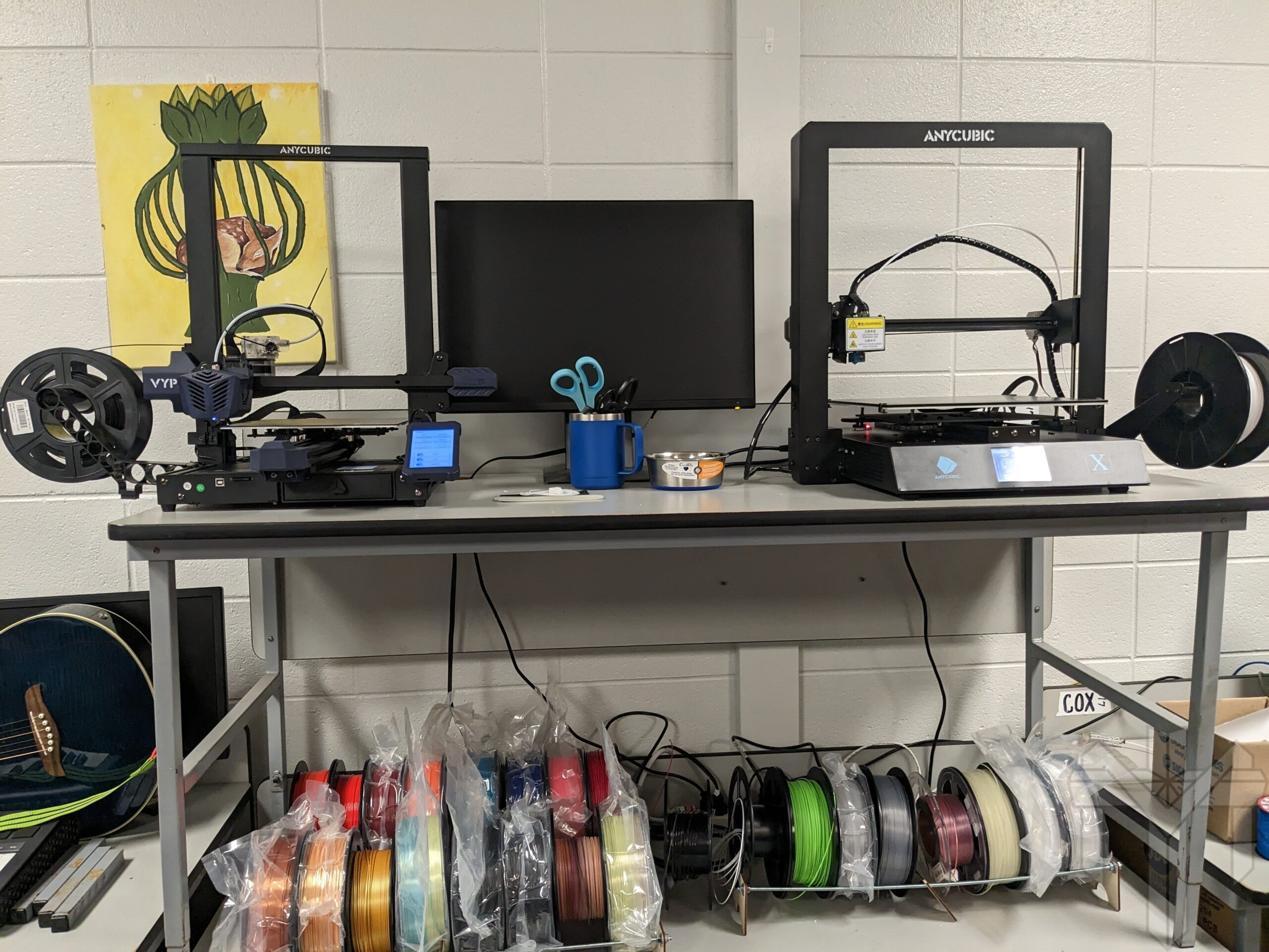 3D printing station